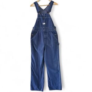 SEARS  'Union Made' 70's‎ Vintage Indigo Farmcore Bib Overalls Unisex Size M/L